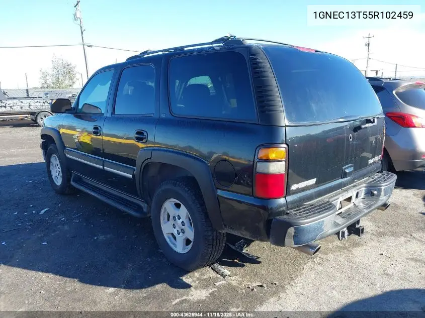 1GNEC13T55R102459 2005 Chevrolet Tahoe Lt