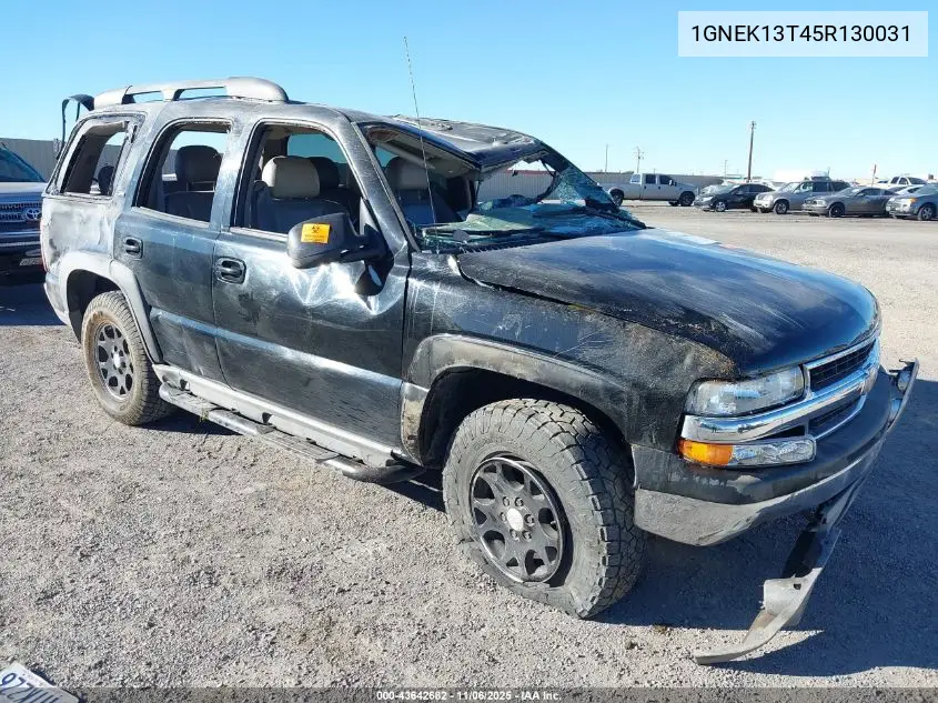 1GNEK13T45R130031 2005 Chevrolet Tahoe Z71