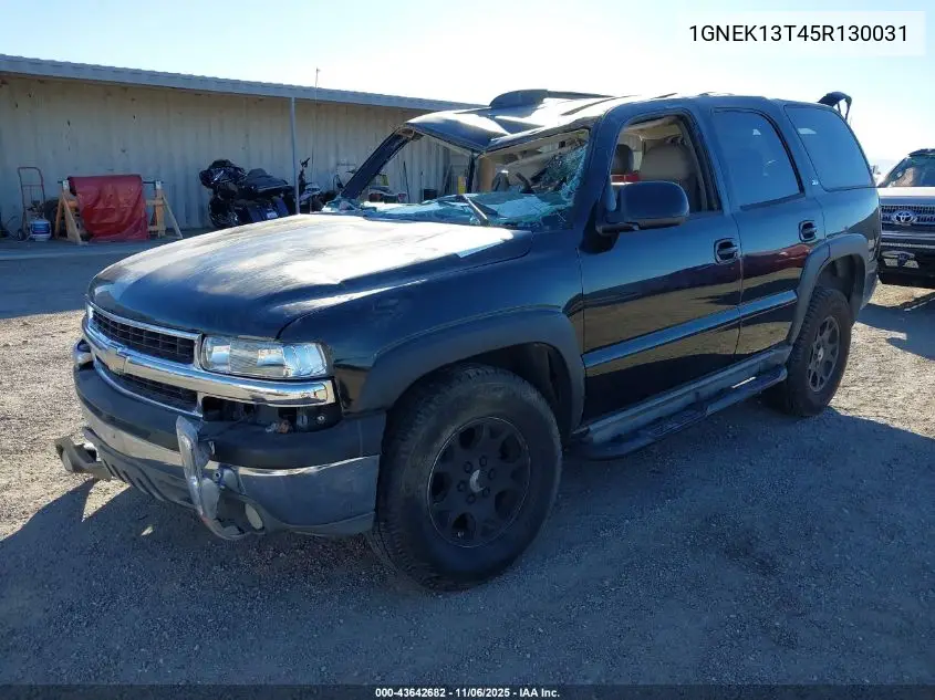 1GNEK13T45R130031 2005 Chevrolet Tahoe Z71