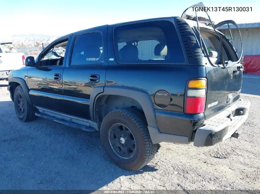 1GNEK13T45R130031 2005 Chevrolet Tahoe Z71