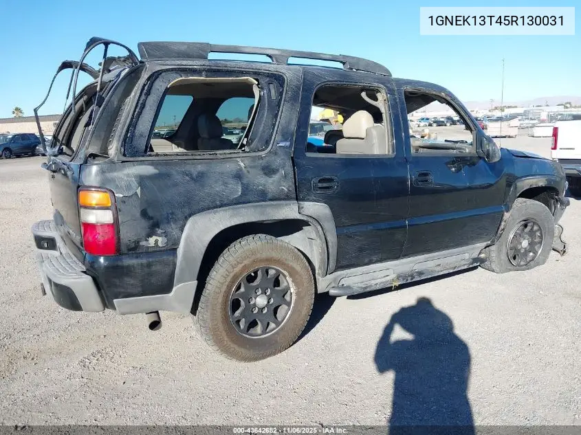 1GNEK13T45R130031 2005 Chevrolet Tahoe Z71