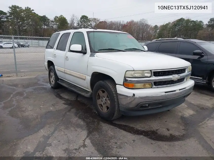 1GNEC13TX5J120941 2005 Chevrolet Tahoe Lt