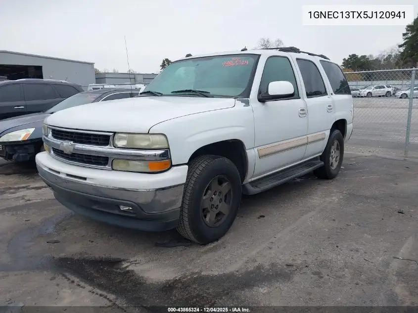 1GNEC13TX5J120941 2005 Chevrolet Tahoe Lt
