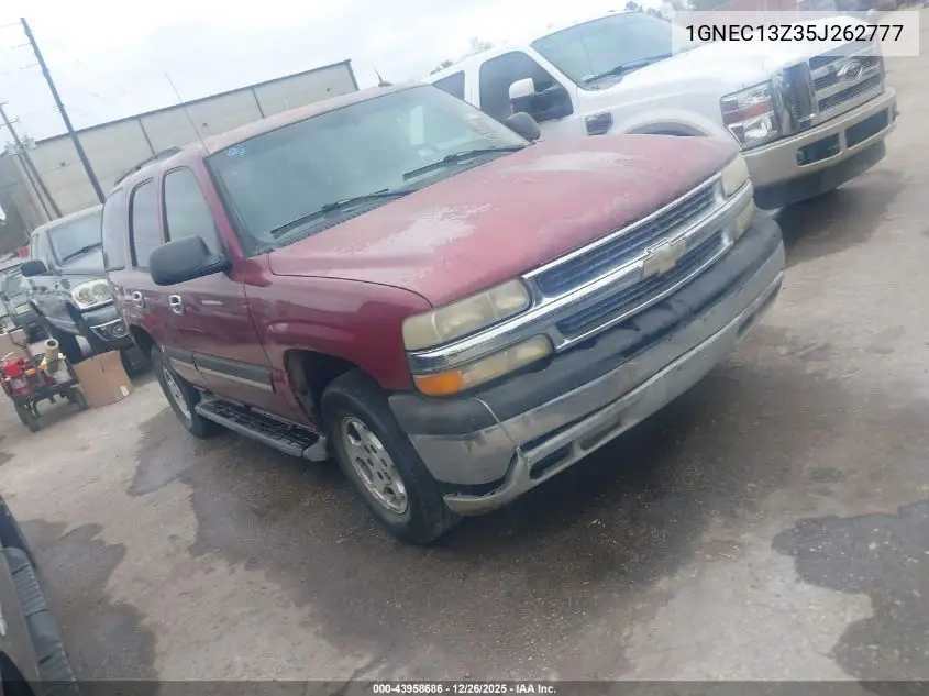 1GNEC13Z35J262777 2005 Chevrolet Tahoe Ls
