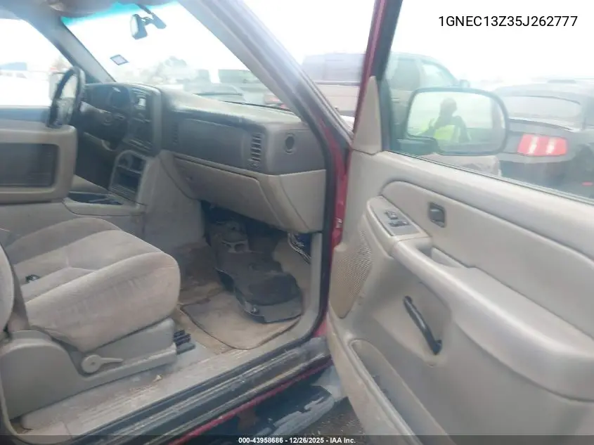 1GNEC13Z35J262777 2005 Chevrolet Tahoe Ls