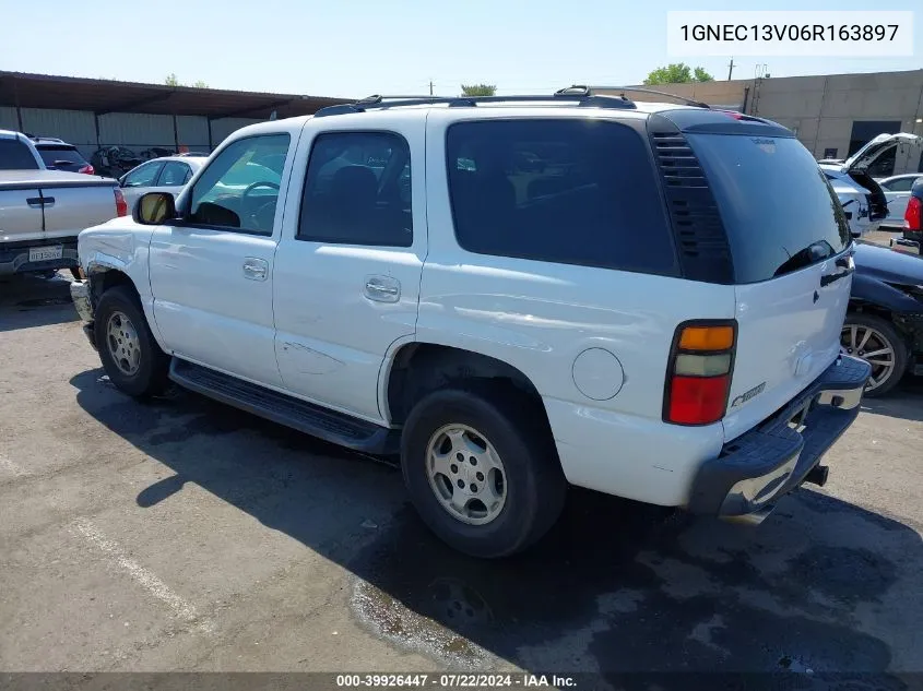 2006 Chevrolet Tahoe Ls VIN: 1GNEC13V06R163897 Lot: 39926447