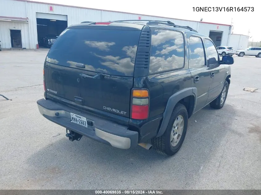 1GNEC13V16R164573 2006 Chevrolet Tahoe Ls