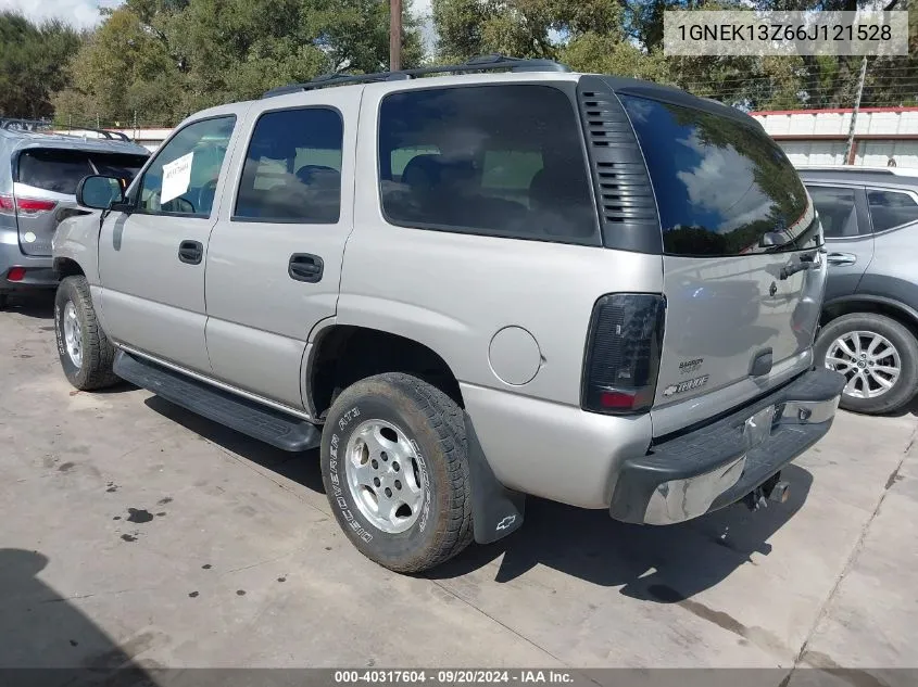 1GNEK13Z66J121528 2006 Chevrolet Tahoe Ls