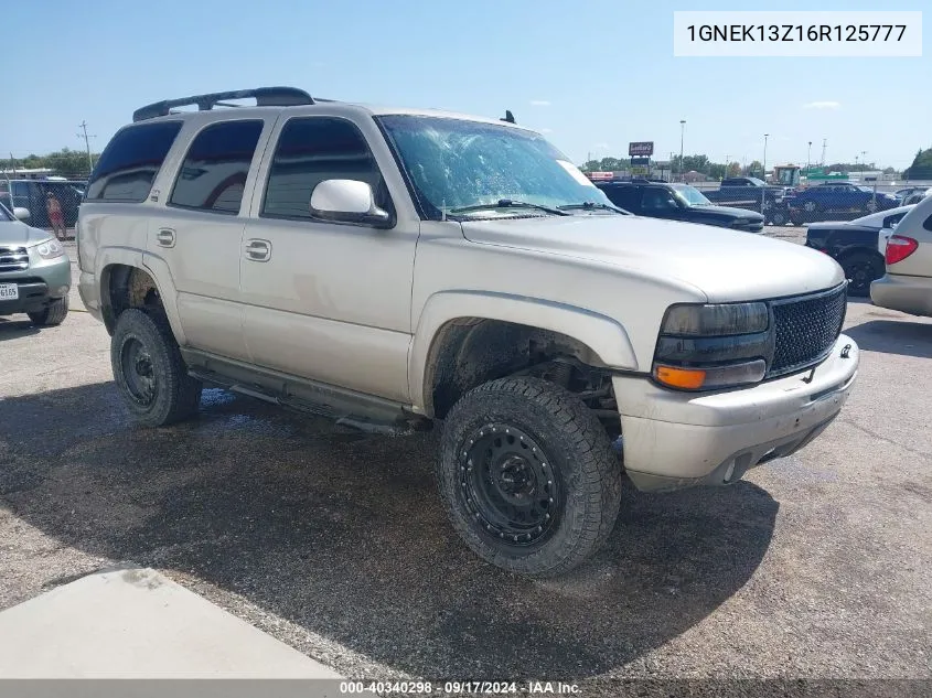 2006 Chevrolet Tahoe Z71 VIN: 1GNEK13Z16R125777 Lot: 40340298