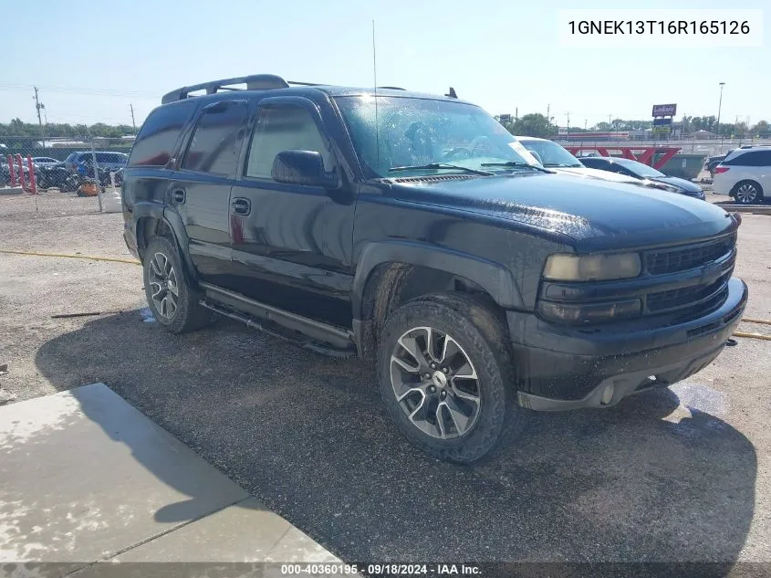 1GNEK13T16R165126 2006 Chevrolet Tahoe Z71