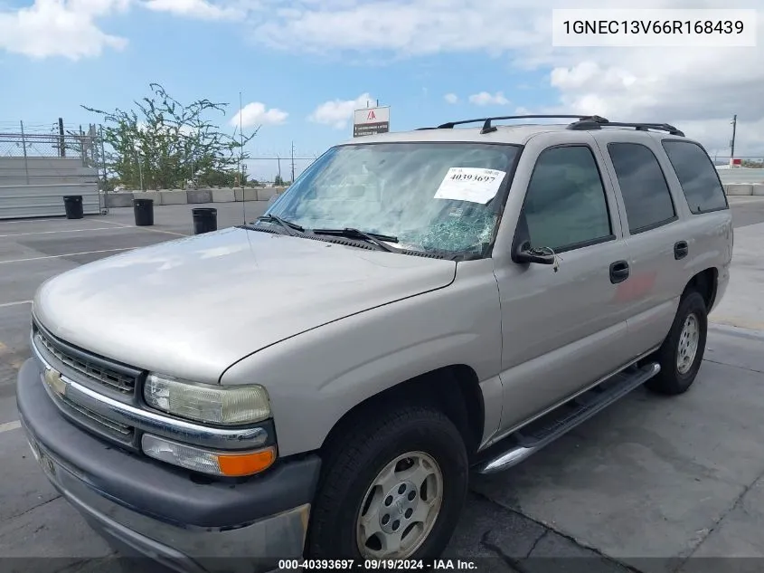 1GNEC13V66R168439 2006 Chevrolet Tahoe Ls