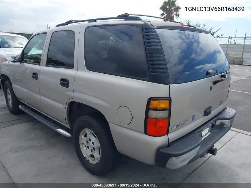 1GNEC13V66R168439 2006 Chevrolet Tahoe Ls