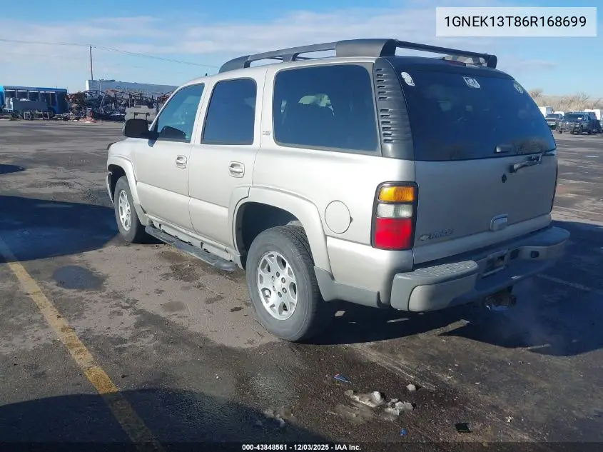 1GNEK13T86R168699 2006 Chevrolet Tahoe Z71