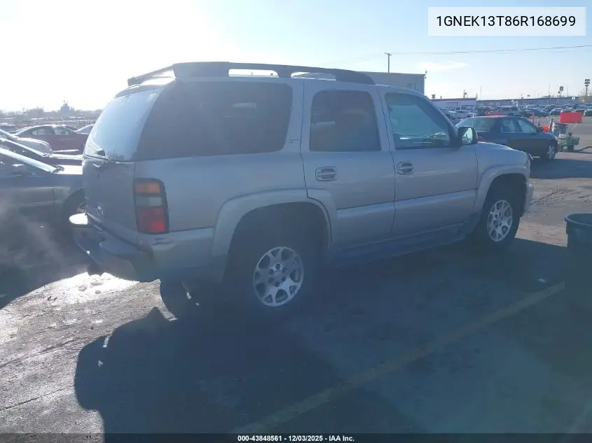1GNEK13T86R168699 2006 Chevrolet Tahoe Z71
