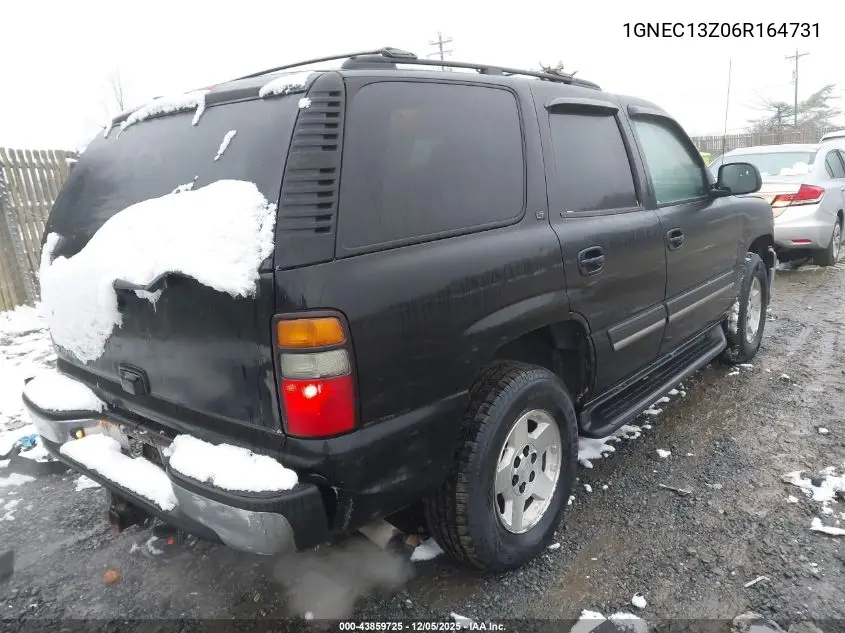 1GNEC13Z06R164731 2006 Chevrolet Tahoe Lt