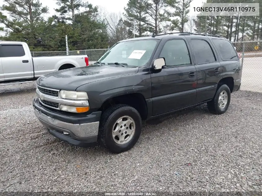 1GNEC13V46R110975 2006 Chevrolet Tahoe Ls