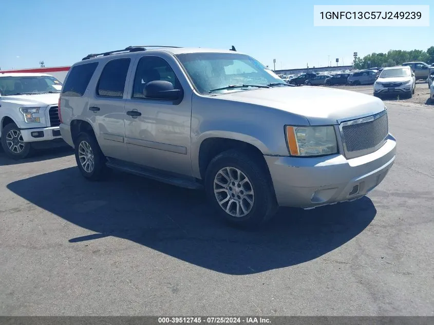 2007 Chevrolet Tahoe Ls VIN: 1GNFC13C57J249239 Lot: 39512745