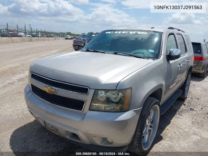 1GNFK13037J291563 2007 Chevrolet Tahoe Lt