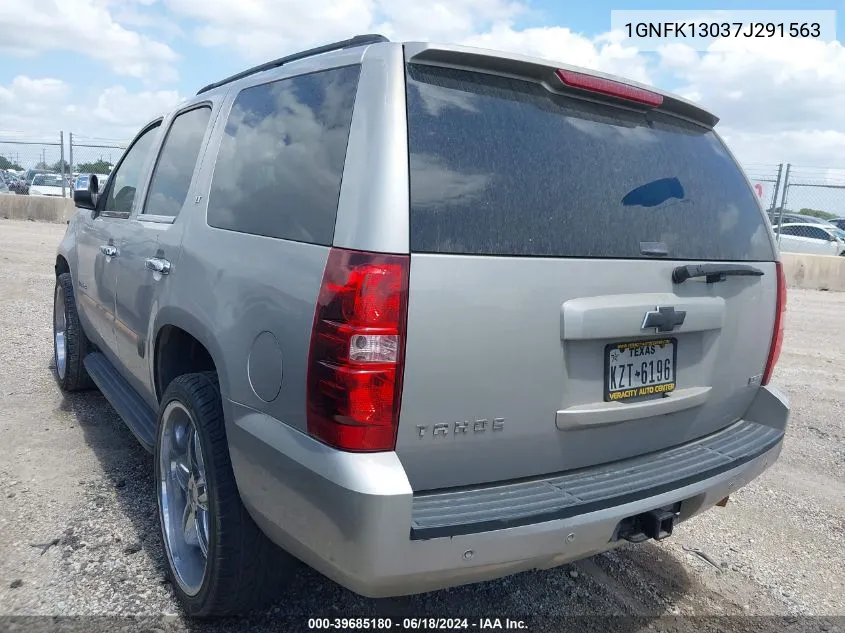 1GNFK13037J291563 2007 Chevrolet Tahoe Lt