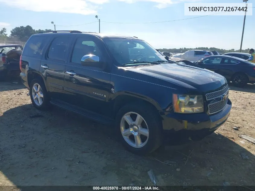 2007 Chevrolet Tahoe Ltz VIN: 1GNFC13077J267442 Lot: 40025970