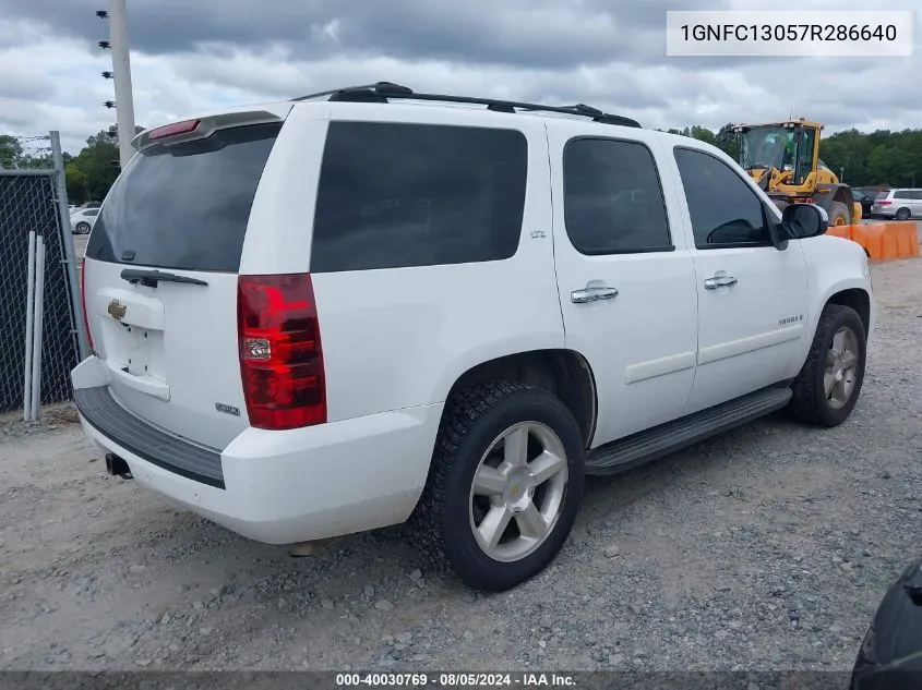 1GNFC13057R286640 2007 Chevrolet Tahoe Ltz