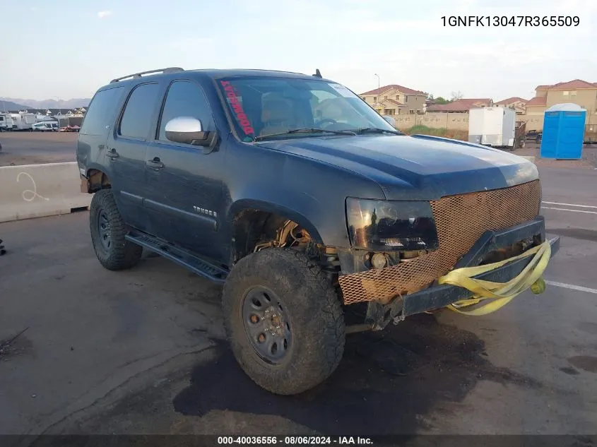 1GNFK13047R365509 2007 Chevrolet Tahoe Ltz