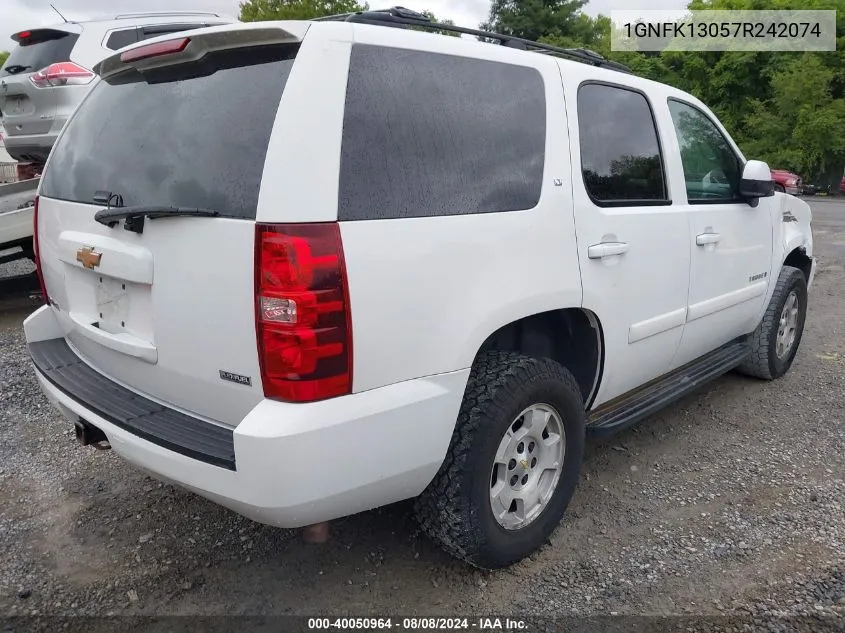 1GNFK13057R242074 2007 Chevrolet Tahoe Lt