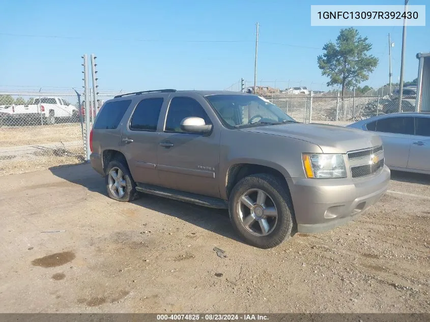 1GNFC13097R392430 2007 Chevrolet Tahoe Lt