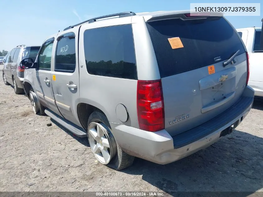 2007 Chevrolet Tahoe Lt VIN: 1GNFK13097J379355 Lot: 40100673