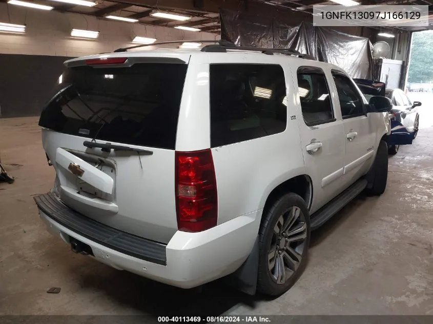 2007 Chevrolet Tahoe Ltz VIN: 1GNFK13097J166129 Lot: 40113469