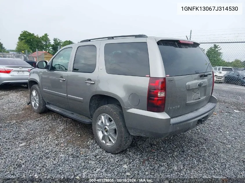 1GNFK13067J314530 2007 Chevrolet Tahoe Lt