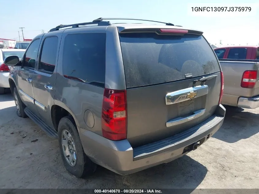 1GNFC13097J375979 2007 Chevrolet Tahoe Ltz