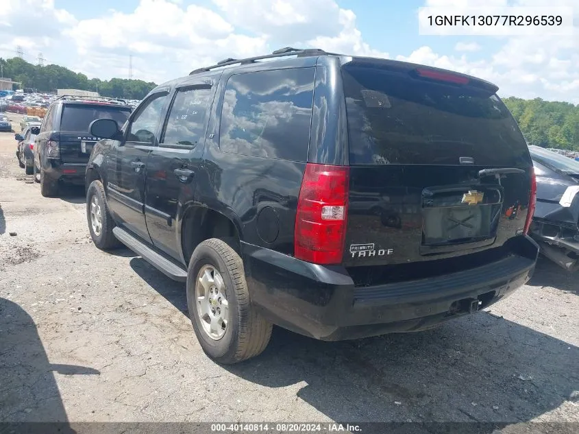 1GNFK13077R296539 2007 Chevrolet Tahoe K1500