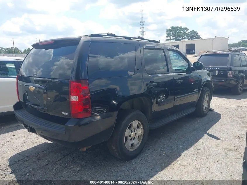 1GNFK13077R296539 2007 Chevrolet Tahoe K1500