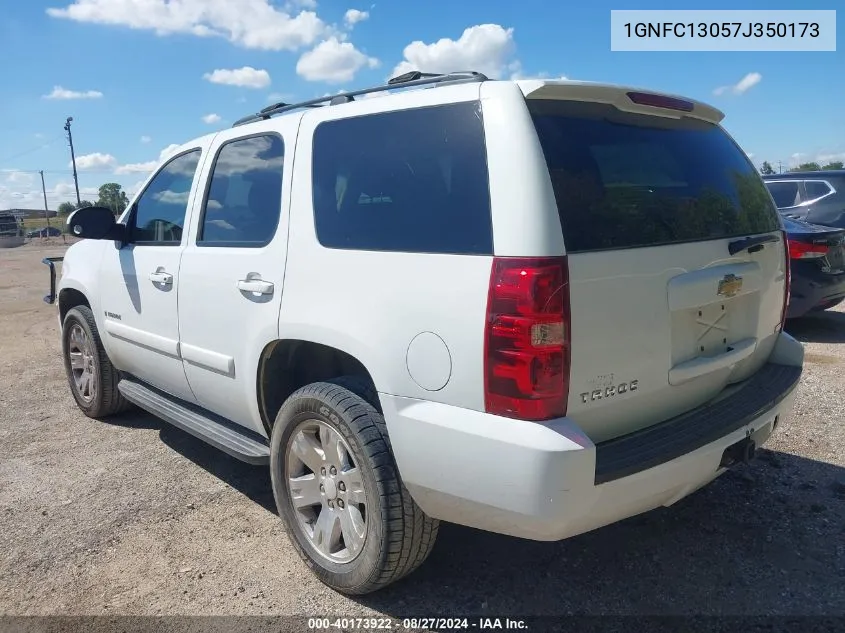 1GNFC13057J350173 2007 Chevrolet Tahoe Lt