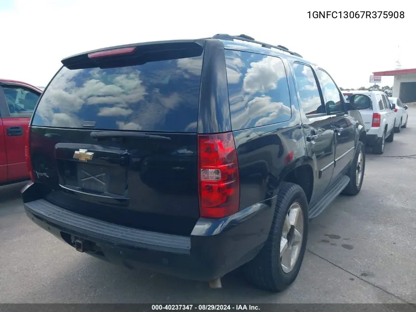 1GNFC13067R375908 2007 Chevrolet Tahoe Lt