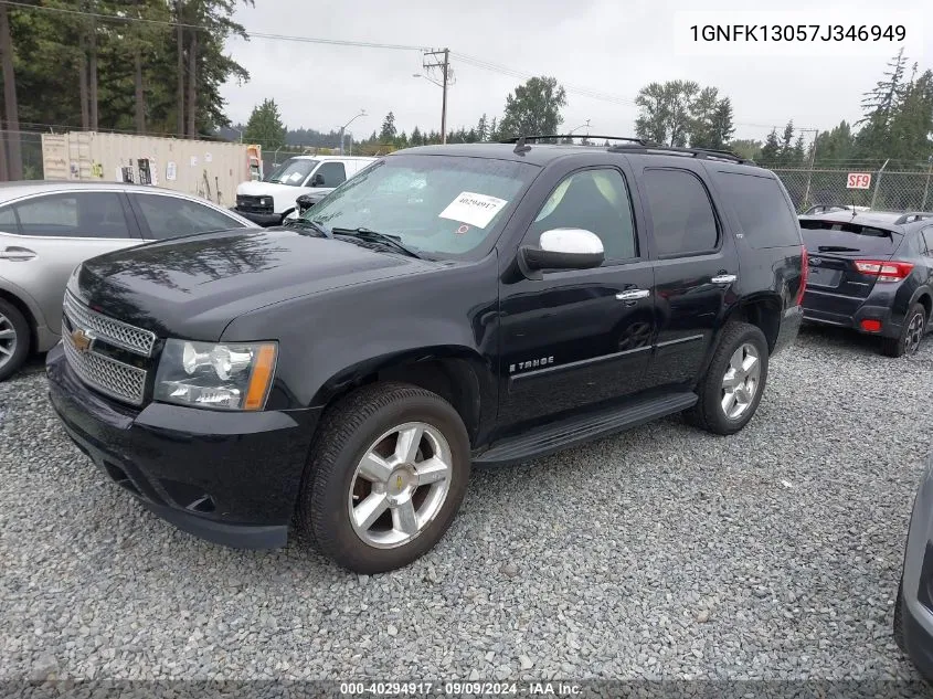 2007 Chevrolet Tahoe Ltz VIN: 1GNFK13057J346949 Lot: 40294917