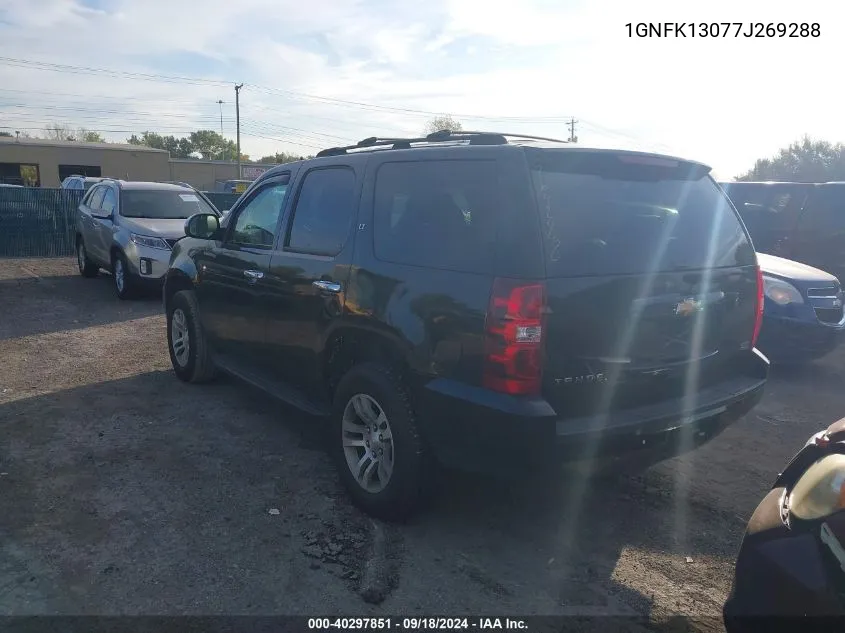 2007 Chevrolet Tahoe Lt VIN: 1GNFK13077J269288 Lot: 40297851