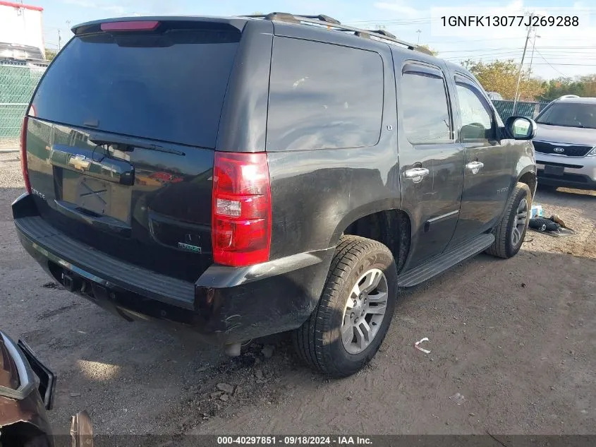 2007 Chevrolet Tahoe Lt VIN: 1GNFK13077J269288 Lot: 40297851