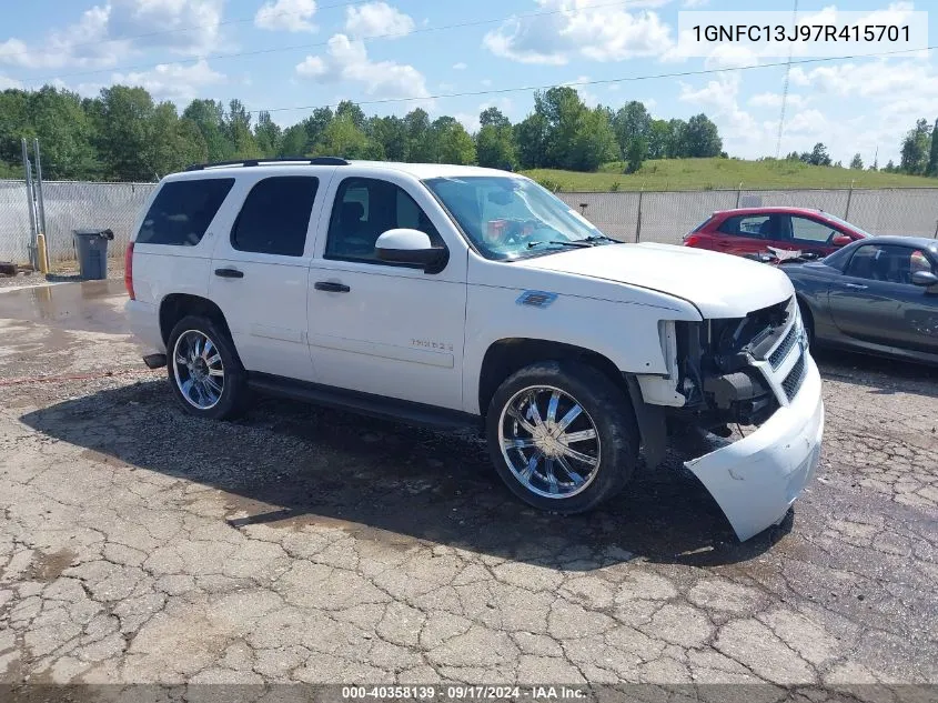 1GNFC13J97R415701 2007 Chevrolet Tahoe Lt