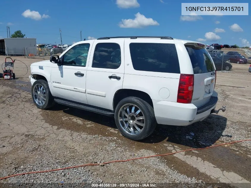 1GNFC13J97R415701 2007 Chevrolet Tahoe Lt