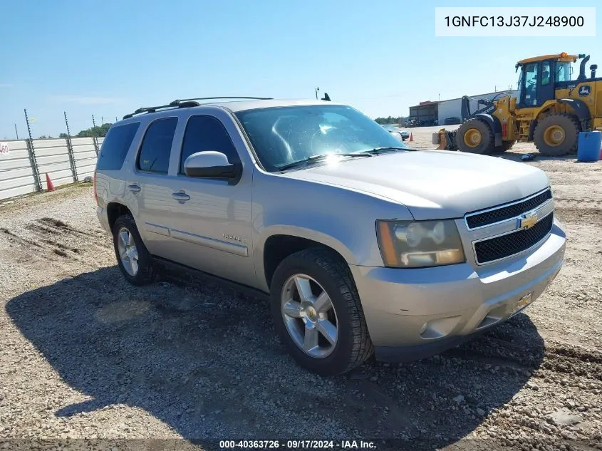 1GNFC13J37J248900 2007 Chevrolet Tahoe Ltz