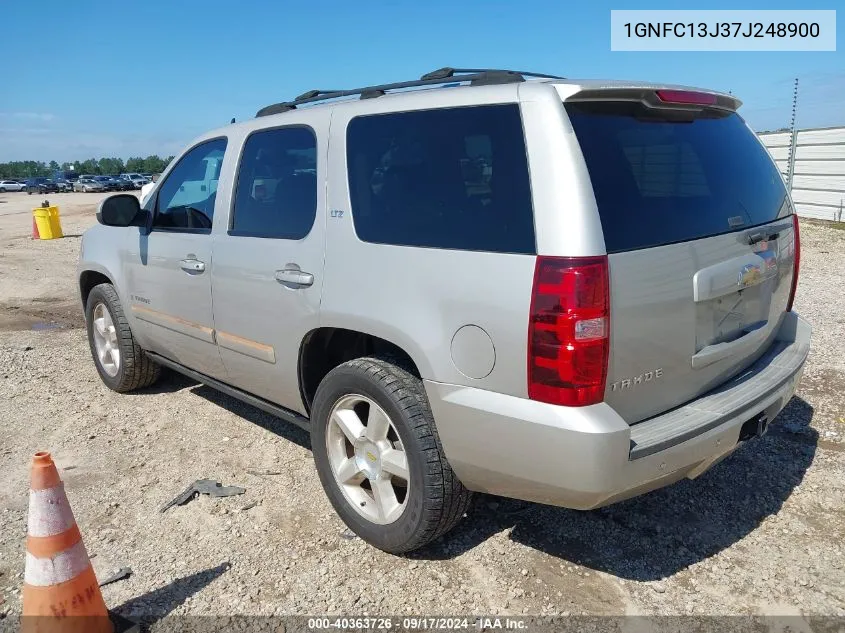 1GNFC13J37J248900 2007 Chevrolet Tahoe Ltz