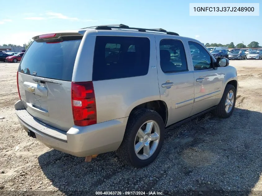 1GNFC13J37J248900 2007 Chevrolet Tahoe Ltz