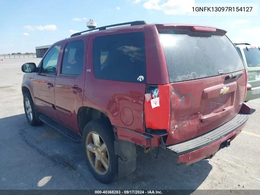 2007 Chevrolet Tahoe Ltz VIN: 1GNFK13097R154127 Lot: 40368283