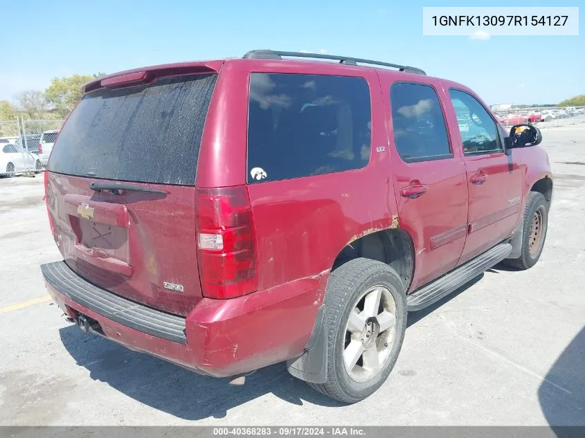 1GNFK13097R154127 2007 Chevrolet Tahoe Ltz