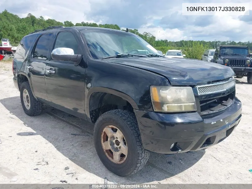 1GNFK13017J330828 2007 Chevrolet Tahoe Ltz