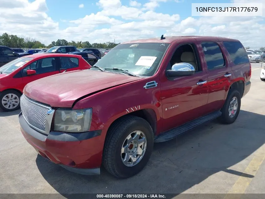 1GNFC13J17R177679 2007 Chevrolet Tahoe Ls