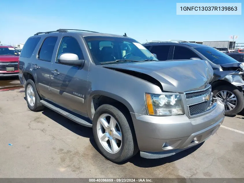 1GNFC13037R139863 2007 Chevrolet Tahoe Ltz