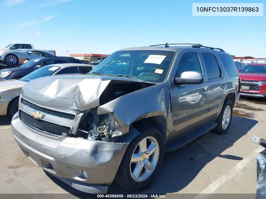 1GNFC13037R139863 2007 Chevrolet Tahoe Ltz